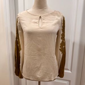 Elie Tahiti vintage silk top